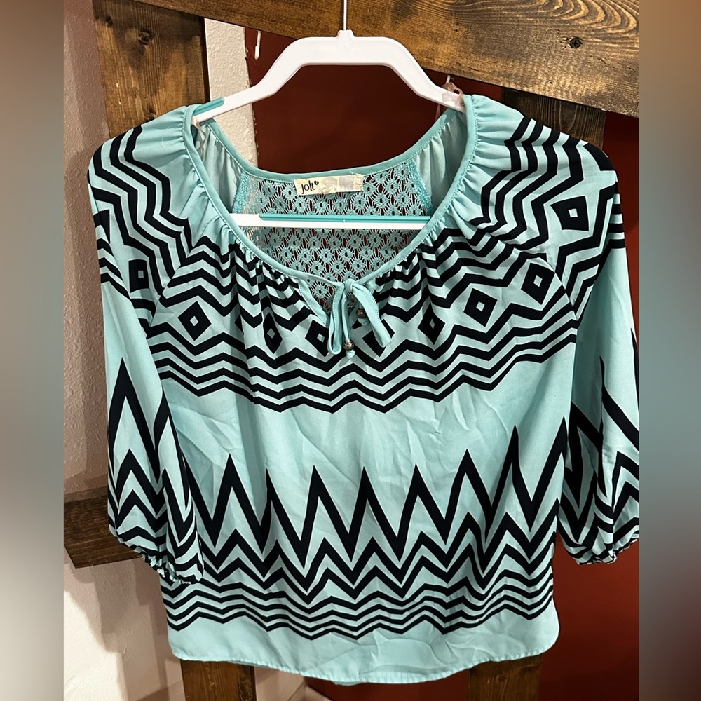 Blue blouse. Size small from Maurice’s